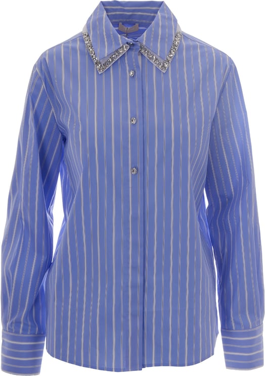 Liu Jo Shirts Bco Ott/L.Blue Str/B