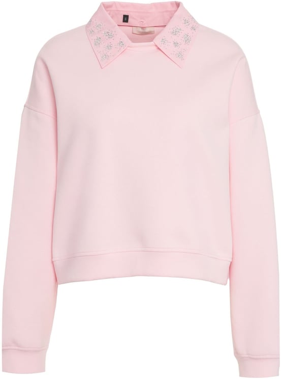 Liu Jo Sweatshirt with rhinestones