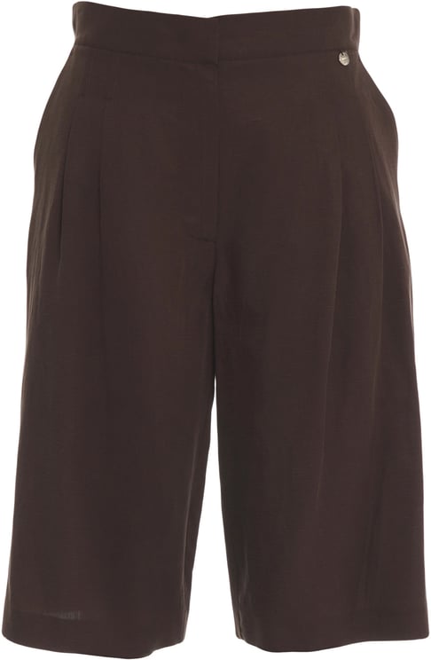 Liu Jo Linen blend bermuda shorts