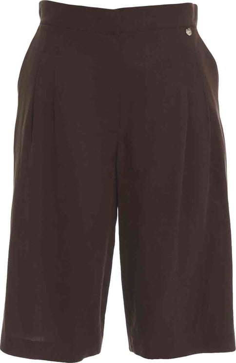 Liu Jo Linen blend bermuda shorts