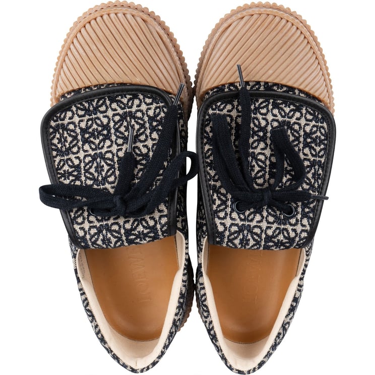 Loewe Loewe Anagram Jacquard Vulcanized Sneaker Sneakers (37)