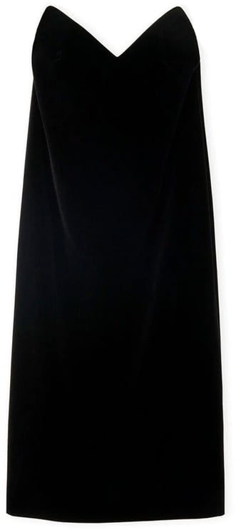 Loewe Loewe Bustier Velvet Dress