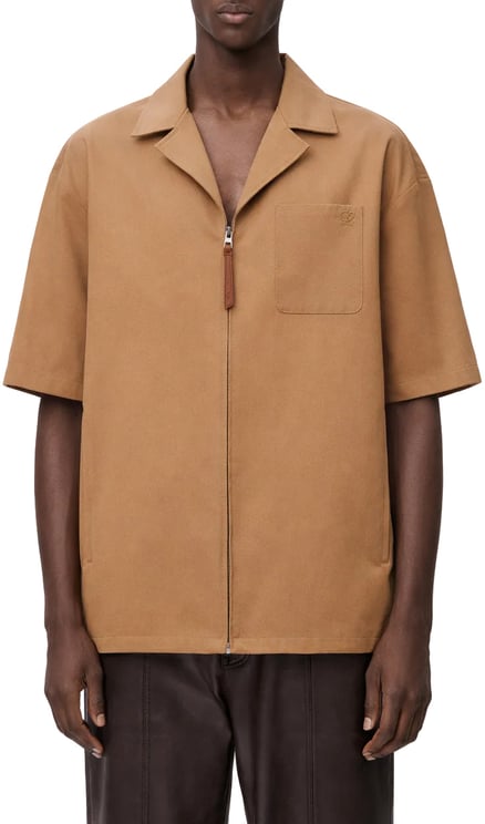 Loewe SHORT SLEEVE SHIRT ALMOND