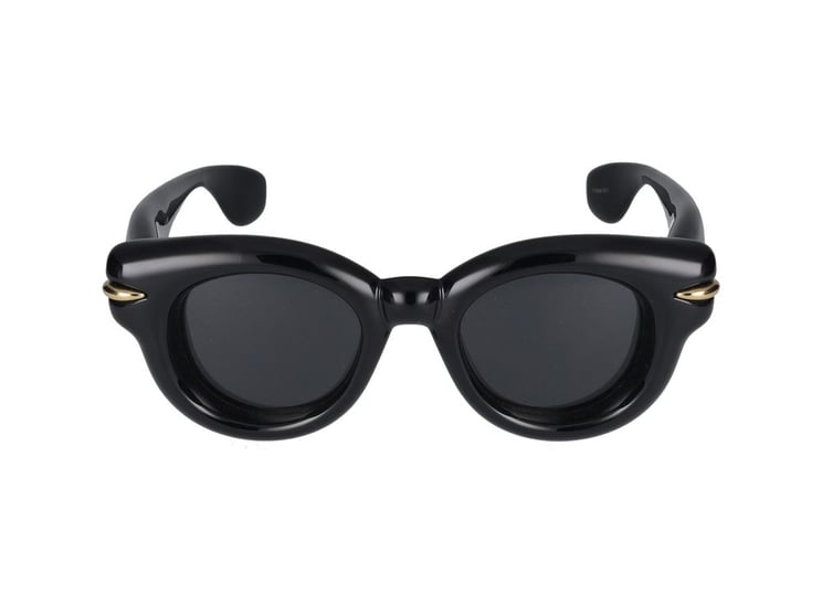 Loewe Black Oversized Round Sunglasses