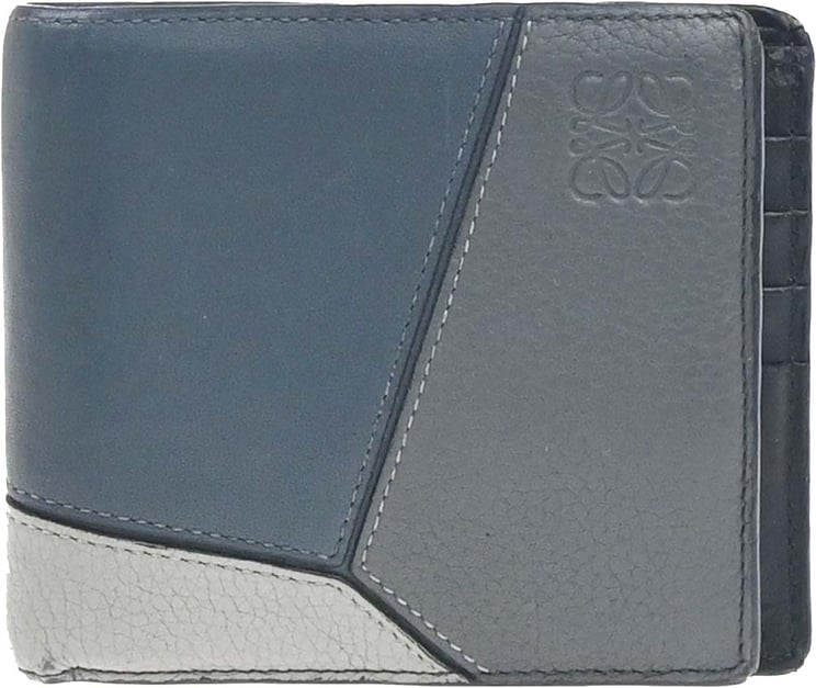 Loewe Loewe Puzzle Stitches Bifold Wallet Leather Compact