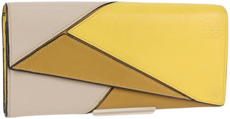 Loewe Loewe Puzzle Zip Wallet Leather Compact