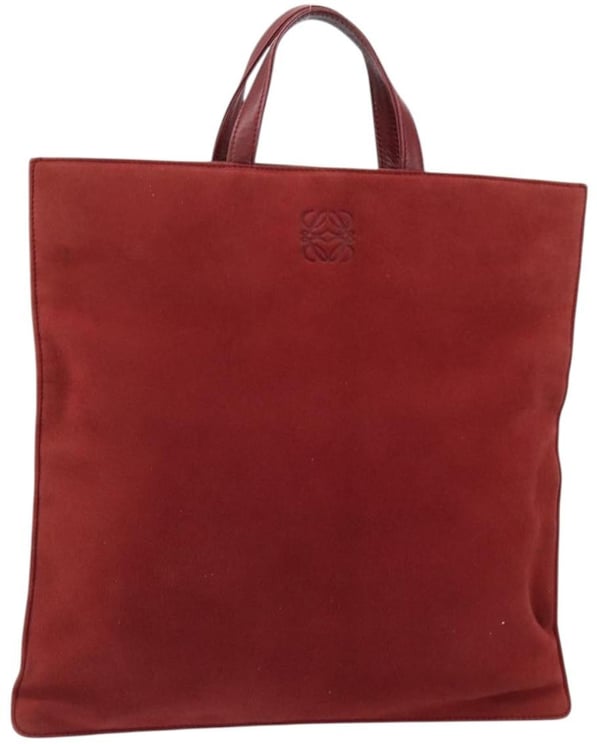 Loewe Loewe Anagram Tote Suede