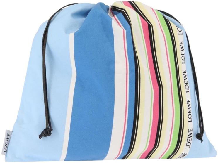 Loewe Loewe Drawstring Pouch Printed Canvas