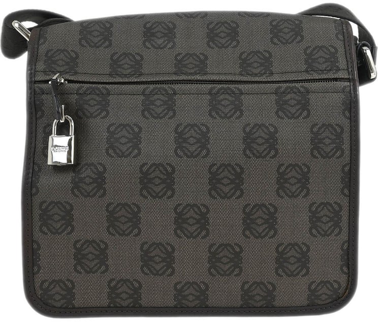 Loewe Loewe Flap Messenger Bag Canvas