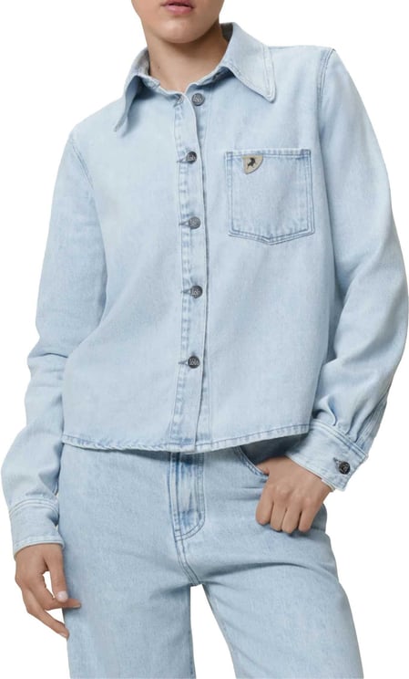 Lois Jeans Lois Isa Blouses Lichtblauw 3486-7973