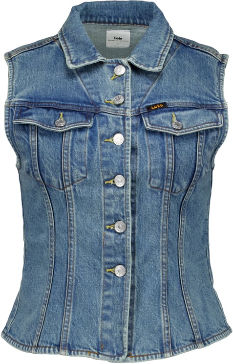 Lois Jeans Lois Celine Vest Gilets Blauw 3558-7926