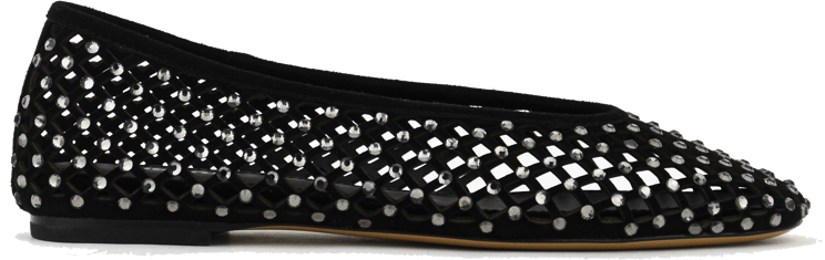 Lola Cruz Leonor Ballerina Black