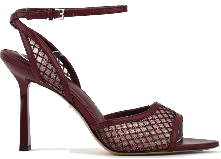 Lola Cruz Ruby Sandal 95 Burgundy