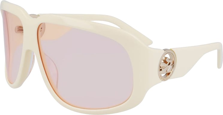 Longchamp Longchamp White Acetate Sunglasses