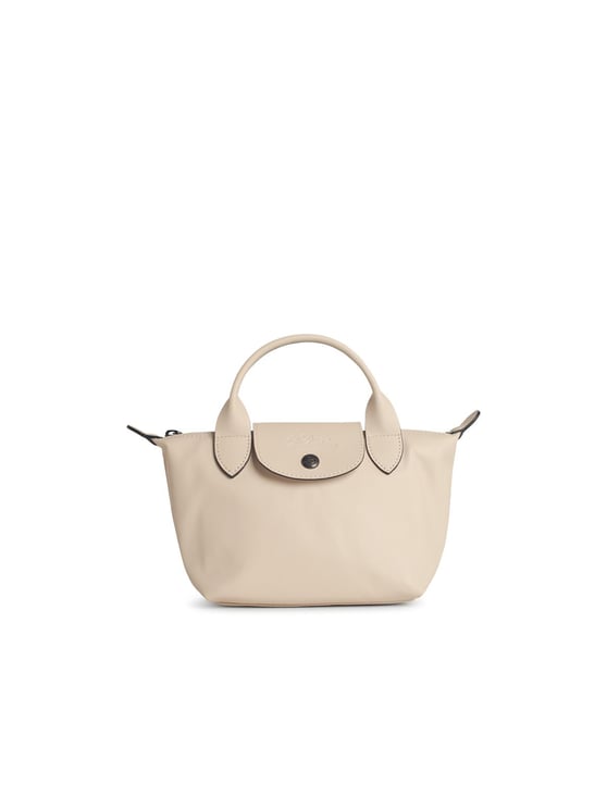 Longchamp 'Le Pliage Xtra' Leather Bag Nude