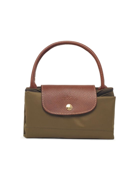 Longchamp Tote Bag with 'S Le Pliage Original' Handle in Smooth Fabric