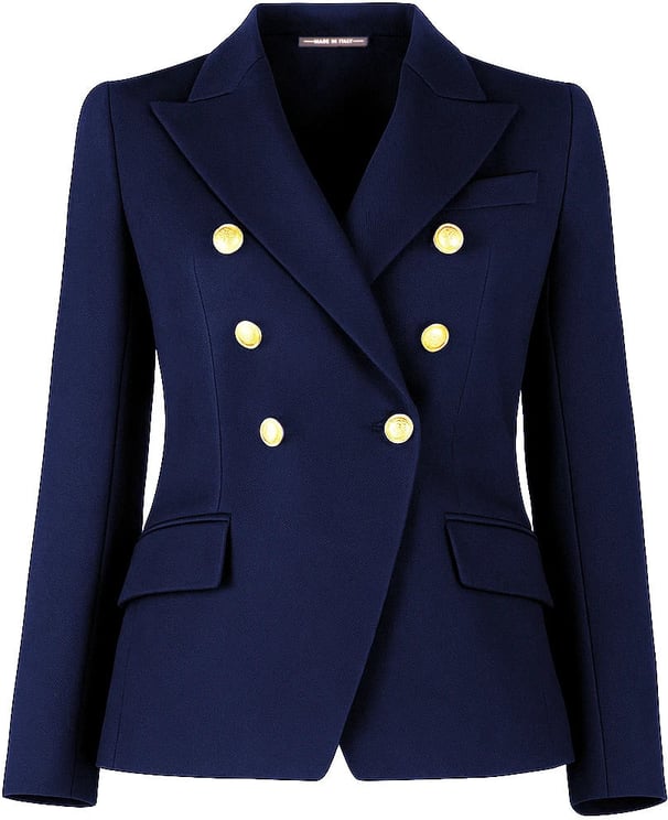 Loro Piana Loro Piana Fabric Formal Jacket Blue Woman