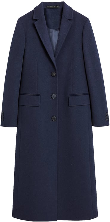 Loro Piana Loro Piana Fabric Coats Blue Woman