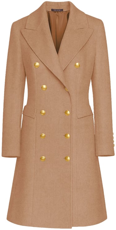 Loro Piana Loro Piana Fabric Coats Camel Woman