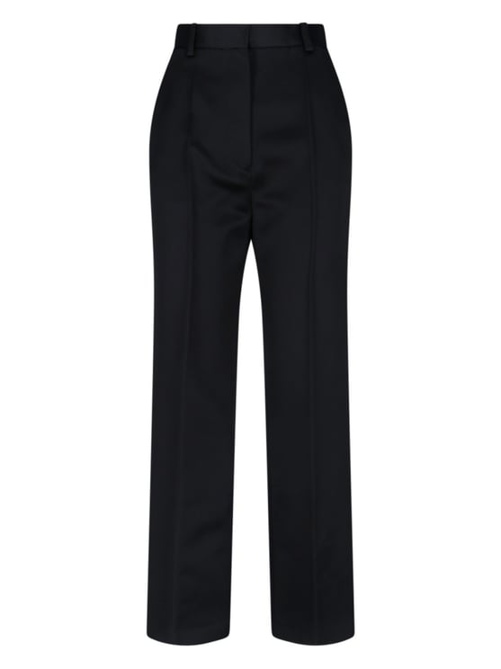 Loro Piana Straight-Leg Trousers, Black