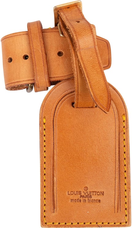 Louis Vuitton Louis Vuitton Vachetta Leather Luggage Tag Set