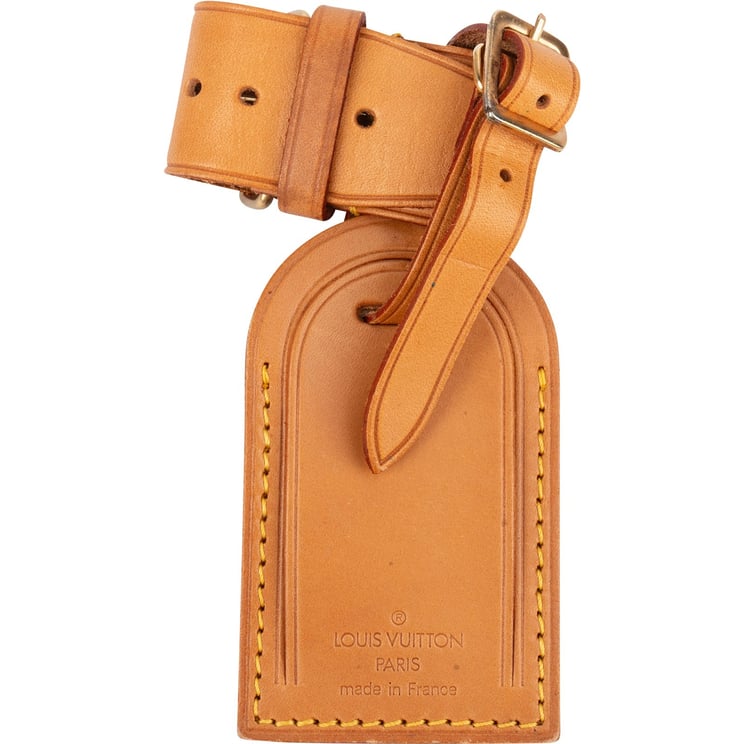 Louis Vuitton Louis Vuitton Vachetta Leather Luggage Tag Set