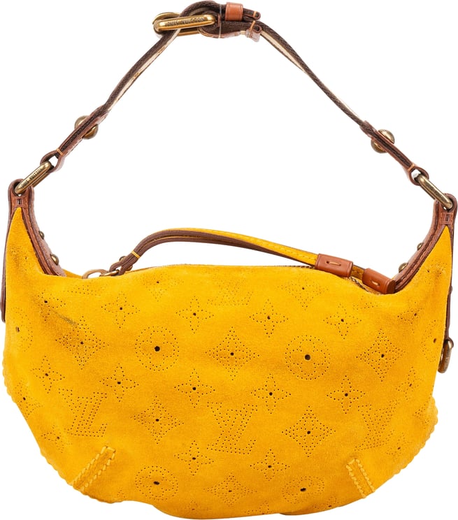Louis Vuitton Louis Vuitton Canvas Suede Monogram Onatah PM Shoulder Bag