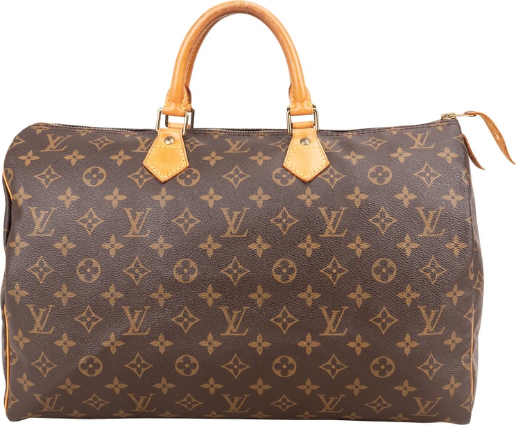Louis Vuitton Louis Vuitton Monogram Canvas Speedy 40 Handbag