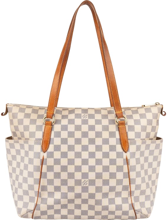 Louis Vuitton Louis Vuitton Monogram Damier Azur Canvas Totally GM Shoulder Bag