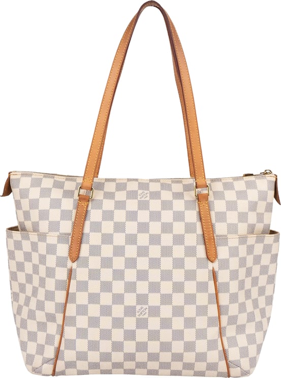 Louis Vuitton Louis Vuitton Monogram Damier Azur Canvas Totally GM Shoulder Bag