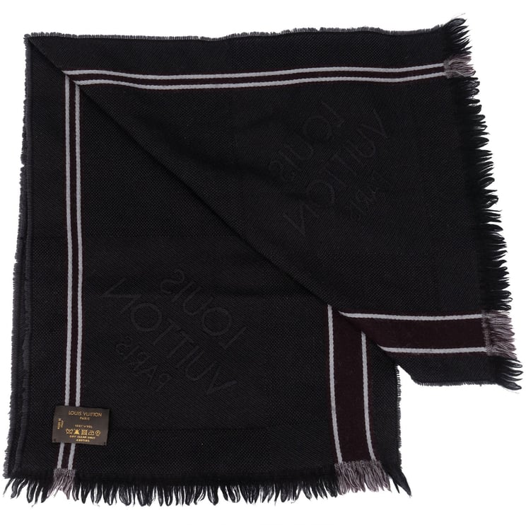Louis Vuitton Louis Vuitton Wool Monogram Écharpe Schal Scarf