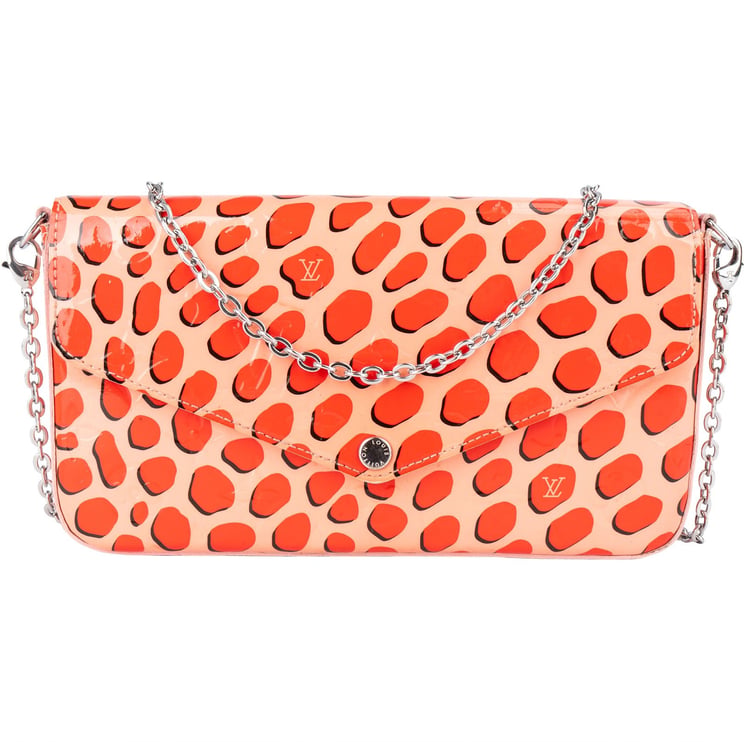 Louis Vuitton Louis Vuitton Limited Monogram Vernis Jungle Dots Felicie Crossbody Bag