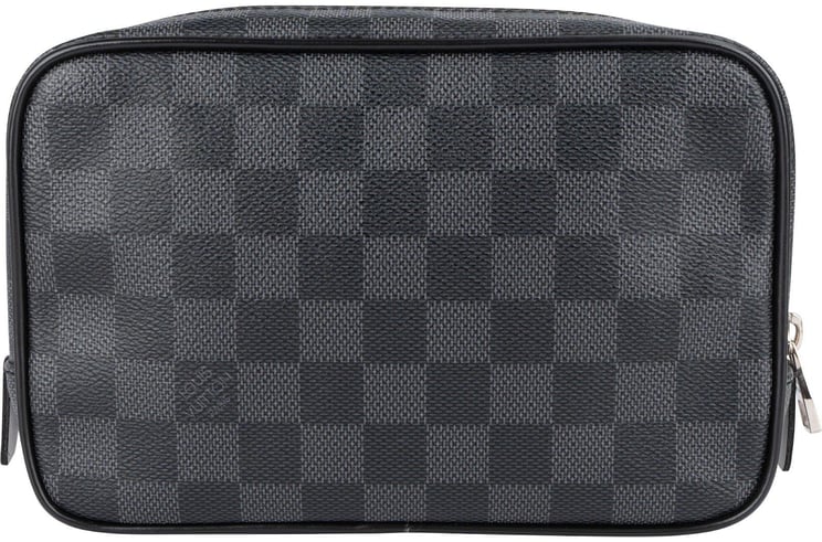 Louis Vuitton Louis Vuitton Monogram Damier Graphite Trousse Toilette Clutch