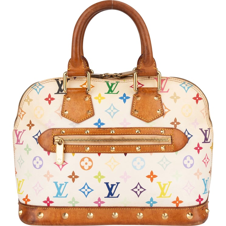 Louis Vuitton Louis Vuitton Monogram Murakami Multicolor Canvas Alma PM Handbag