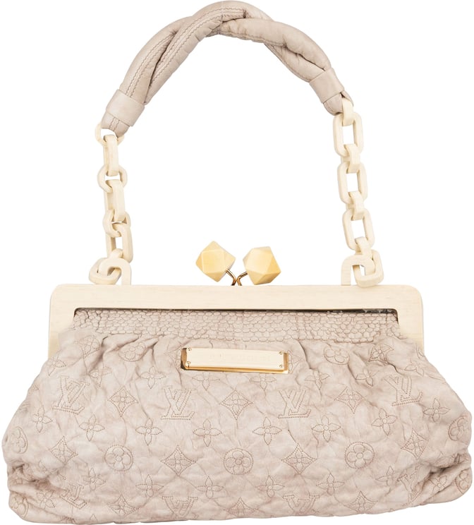 Louis Vuitton Louis Vuitton Leather Monogram Olympe Shoulder Bag