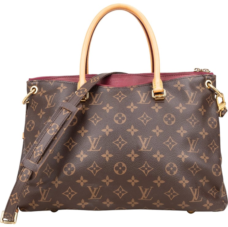 Louis Vuitton Louis Vuitton Monogram Canvas Pallas MM Handbag