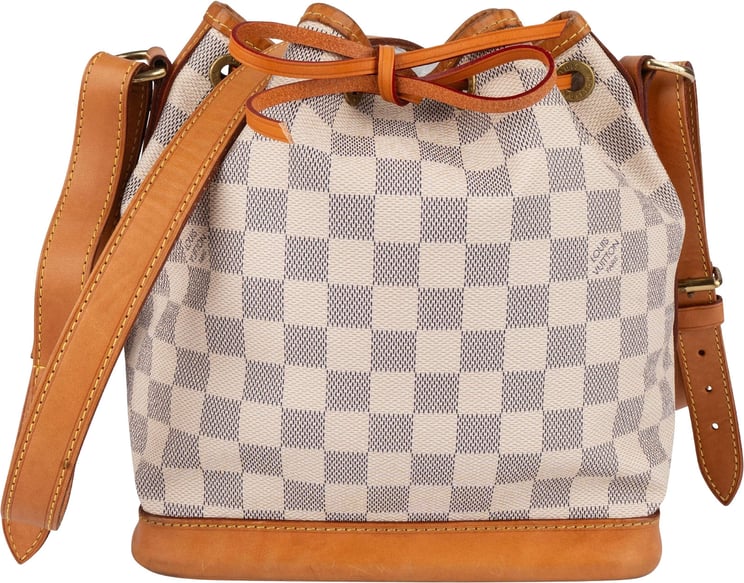 Louis Vuitton Louis Vuitton Monogram Damier Azur Canvas NM Sac Noe Petit Crossbody Bag