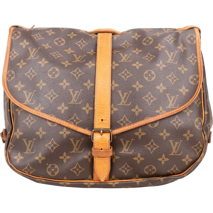 Louis Vuitton Louis Vuitton Monogram Canvas Saumur 35 Crossbody Bag