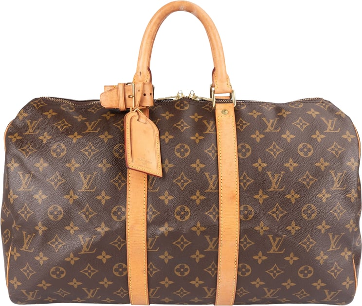 Louis Vuitton Louis Vuitton Monogram Canvas Keepall 45 Travel Bag