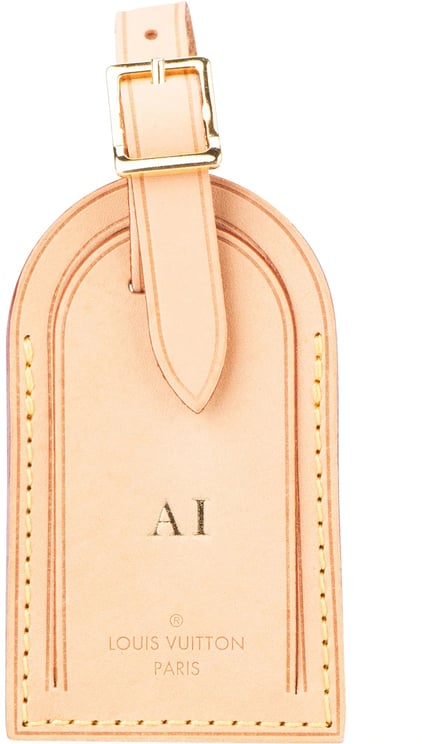 Louis Vuitton Louis Vuitton Vachetta Leather Luggage Tag (AI)