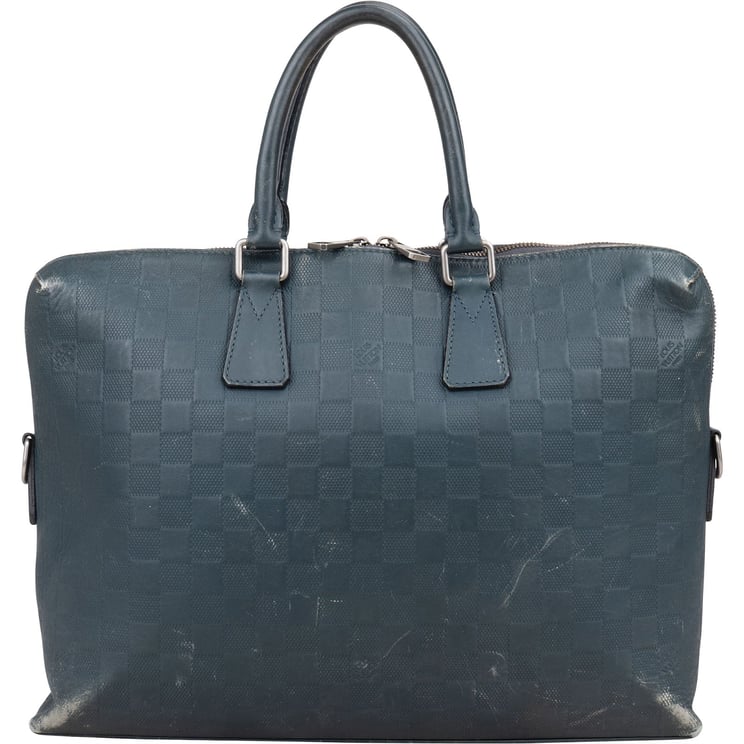 Louis Vuitton Louis Vuitton Monogram Damier Infini Leather Porte-Documents Voyage Handbag