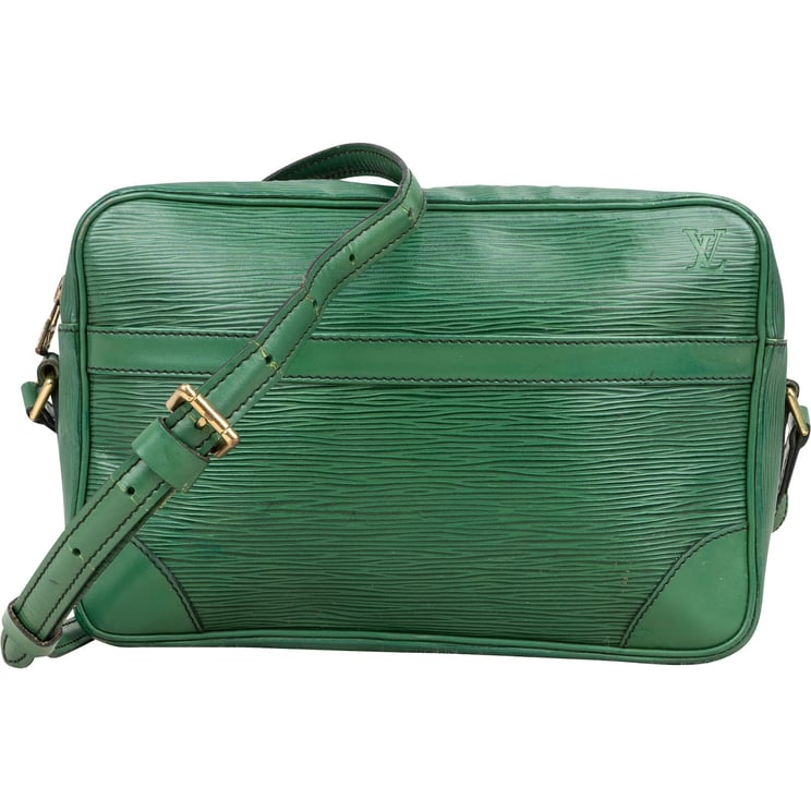 Louis Vuitton Louis Vuitton Green Epi Leather Trocadero 27 Crossbody Bag