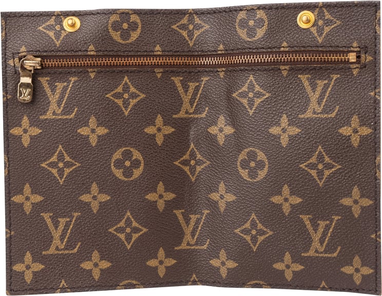 Louis Vuitton Louis Vuitton Canvas Monogram Randonnee Clip Clutch