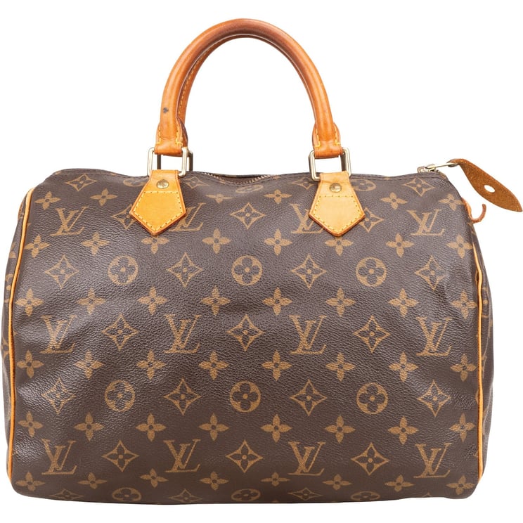 Louis Vuitton Louis Vuitton Monogram Canvas Speedy 30 Handbag