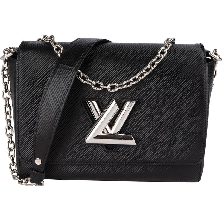 Louis Vuitton Louis Vuitton Noir Epi Leather Twist MM Crossbody Bag
