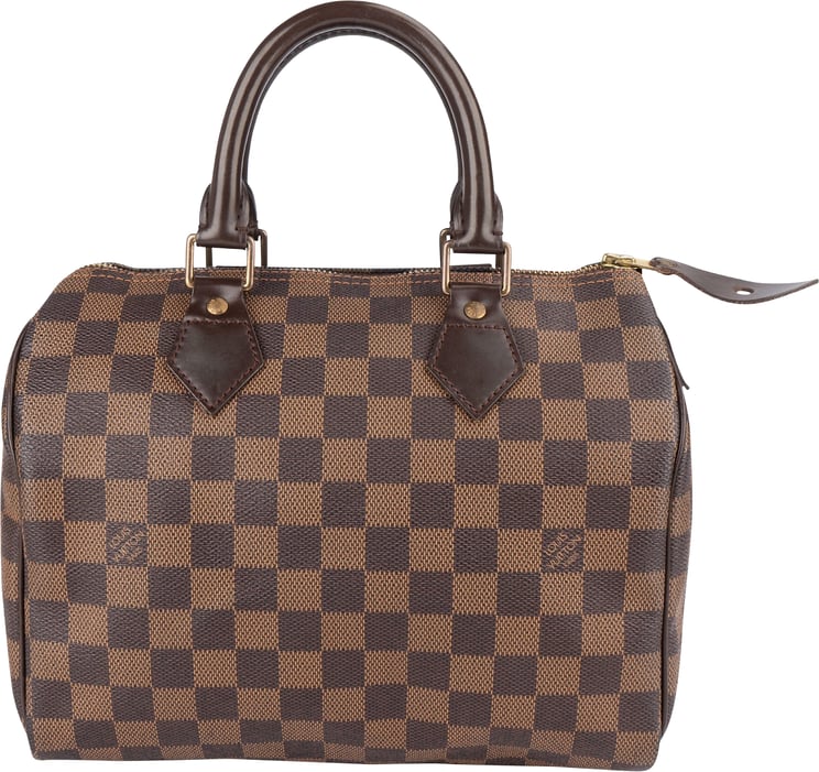 Louis Vuitton Louis Vuitton Monogram Damier Ebene Speedy 25 Handbag
