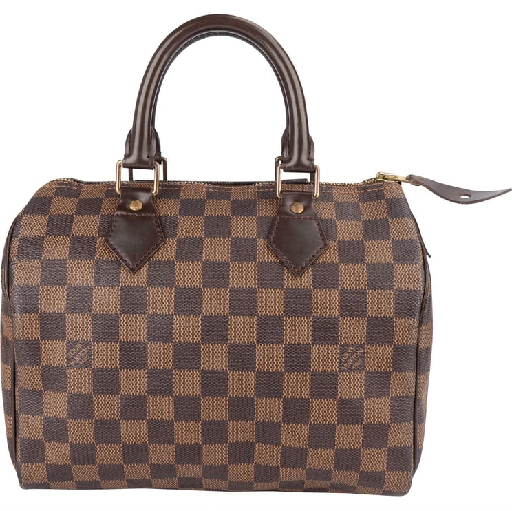 Louis Vuitton Louis Vuitton Monogram Damier Ebene Speedy 25 Handbag
