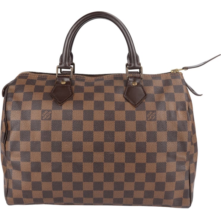 Louis Vuitton Louis Vuitton Monogram Damier Ebene Speedy 30 Handbag