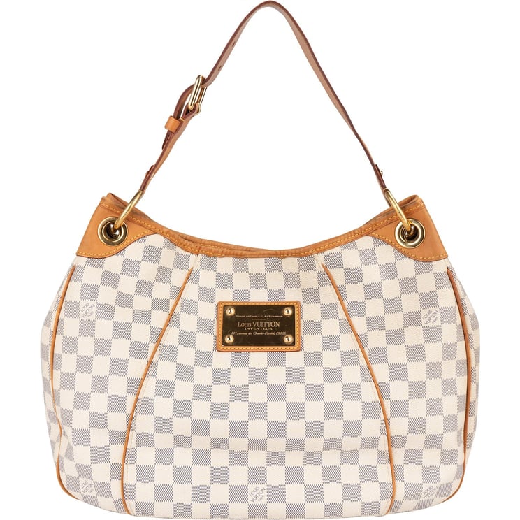 Louis Vuitton Louis Vuitton Monogram Damier Azur Canvas Galliera PM Shoulder Bag