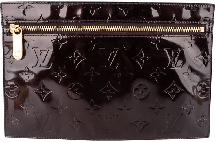 Louis Vuitton Louis Vuitton Monogram Vernis Pershing Square Organizer Clutch
